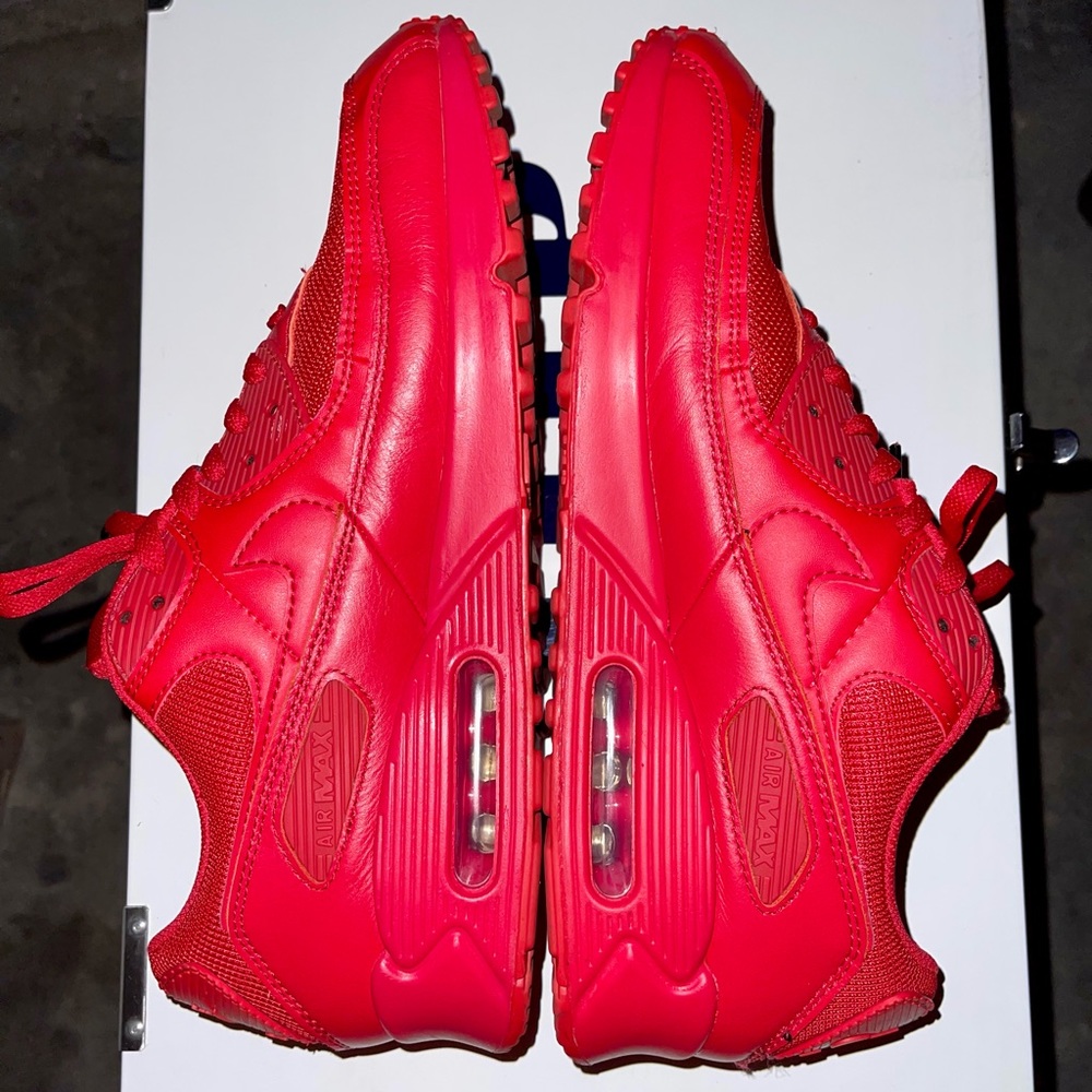 Nike Air Max 90 Shoes University Red Mens Shoe Size 12